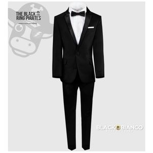 Kids Black Suit Set
